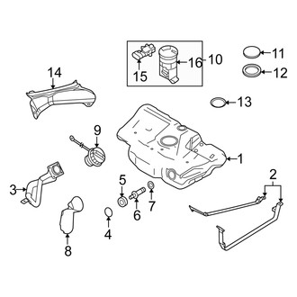 Suzuki OE - Fuel Pump and Sender Assembly