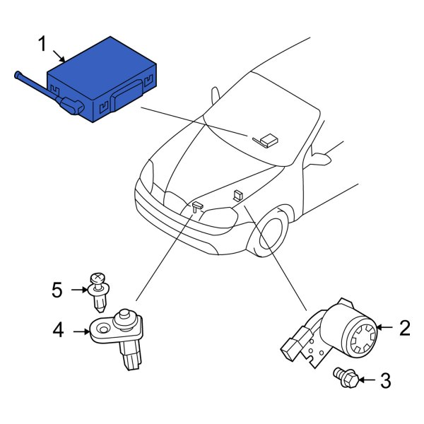 Anti-Theft Alarm Control Unit