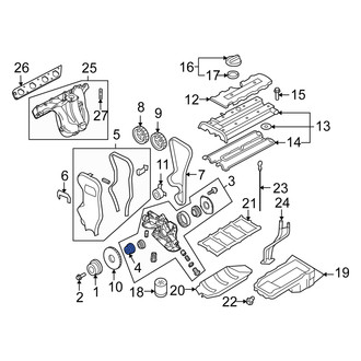 Suzuki OE - Front Engine Crankshaft Seal