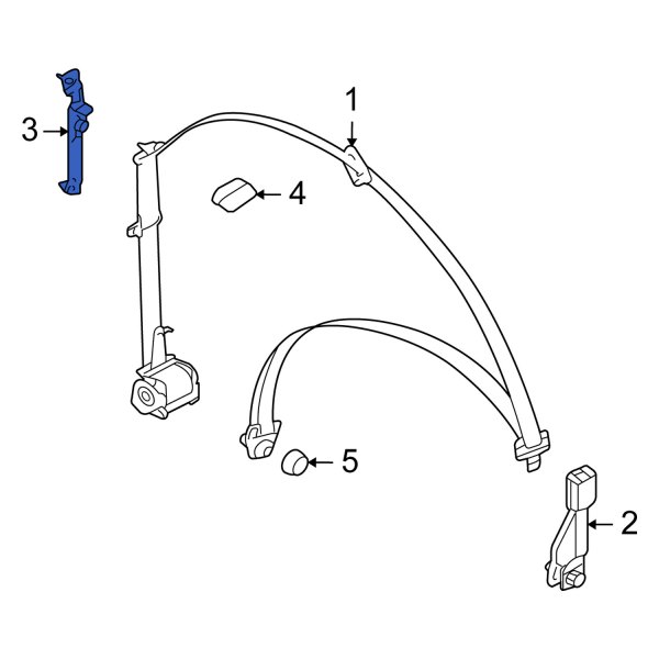 Seat Belt Height Adjuster