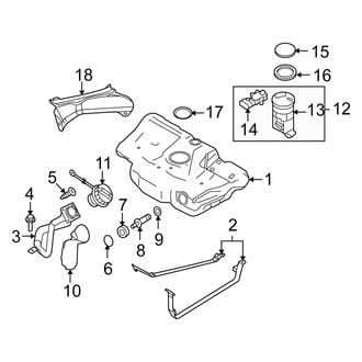 Suzuki OE - Fuel Pump and Sender Assembly