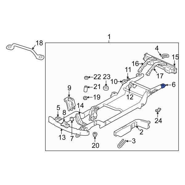 Frame Rail Bracket