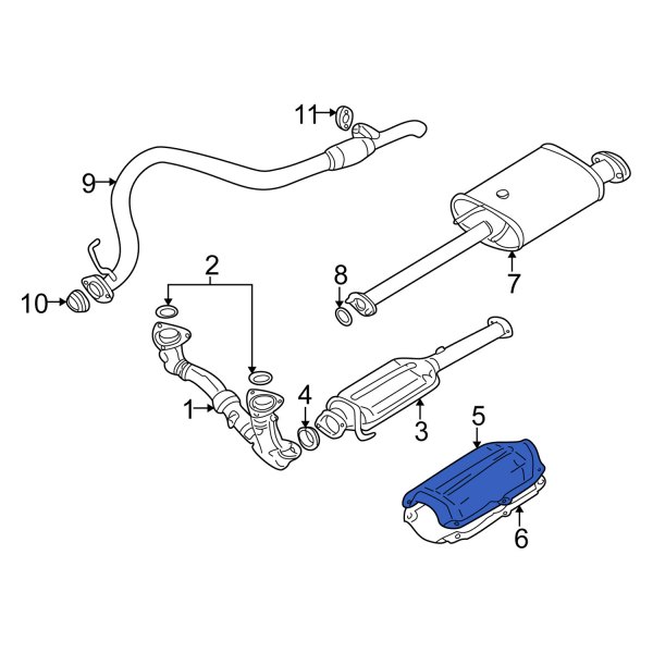 Catalytic Converter Heat Shield