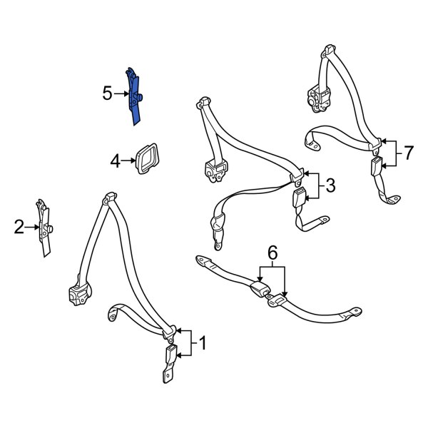 Seat Belt Height Adjuster