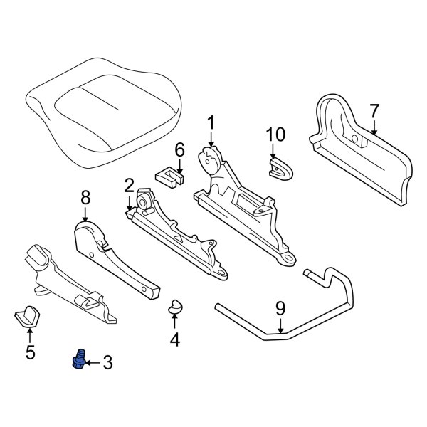 Seat Adjuster Bolt