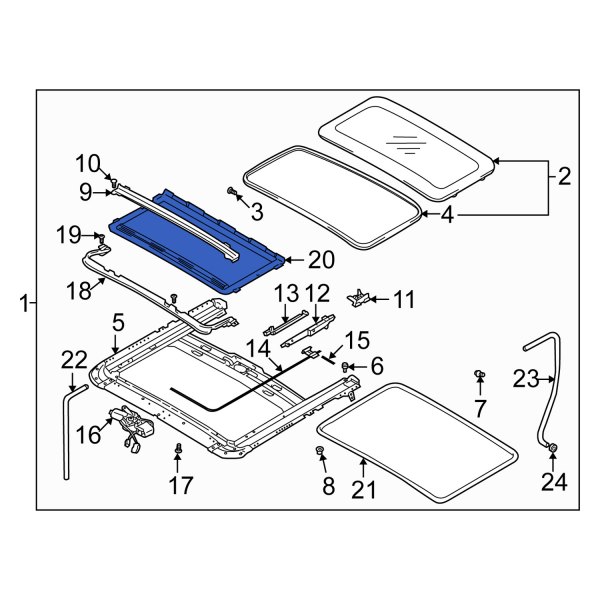 Sunroof Cover