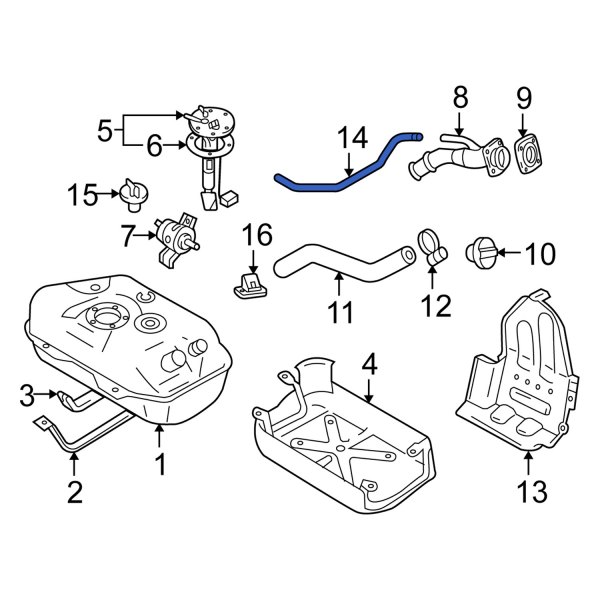 Fuel Tank Vent Hose