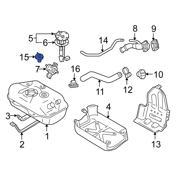 Fuel Tank Roll Over Valve