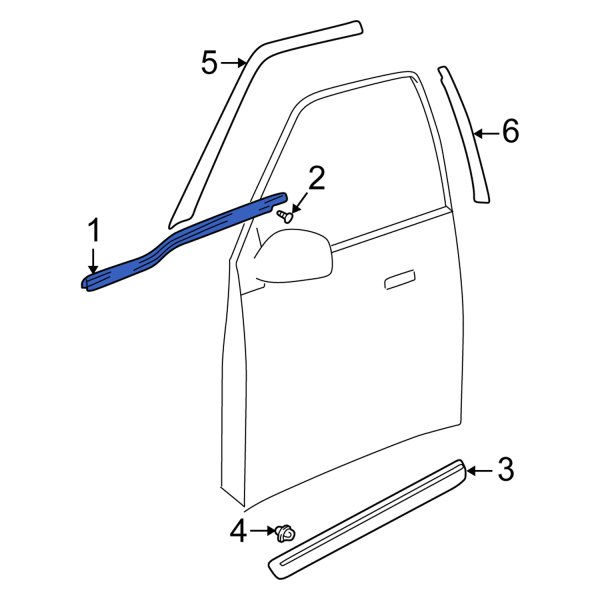 Door Window Belt Weatherstrip