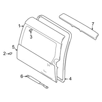 Suzuki OE - Back Door - Door & Components