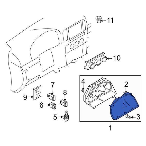 Instrument Panel Lens