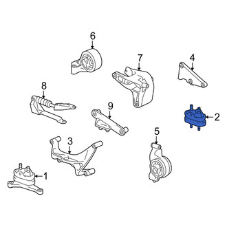 Suzuki OE - Left Engine Mount