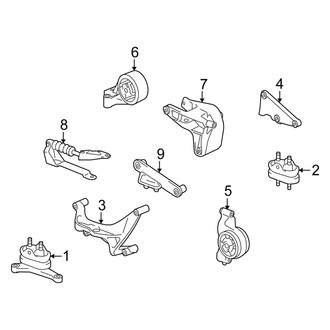 Suzuki OE - Engine / Transaxle - Engine & Transmission Mounting