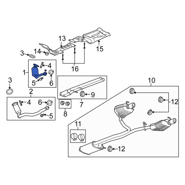 Exhaust Intermediate Pipe