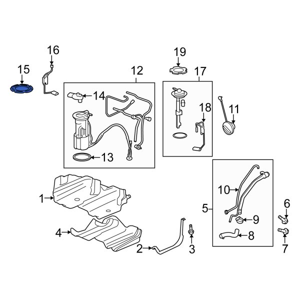 Fuel Tank Lock Ring