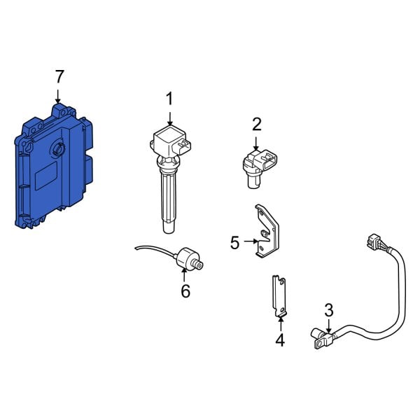 Suzuki OE 3391075KG0 Engine Control Module (ECM)