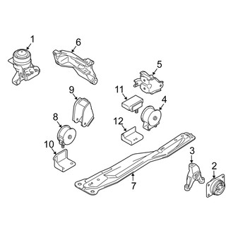 Suzuki OE - Engine / Transaxle - Engine & Transmission Mounting (FWD)