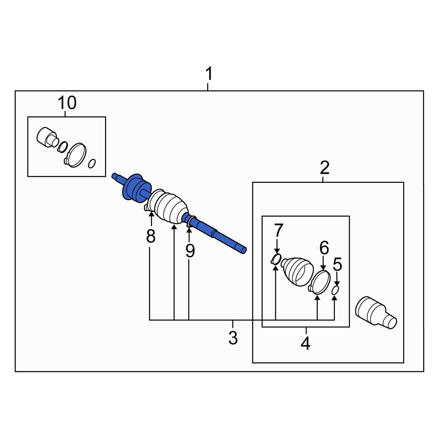 suzuki-oe-4410280j41-front-left-cv-axle-assembly