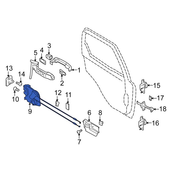 Door Latch Assembly