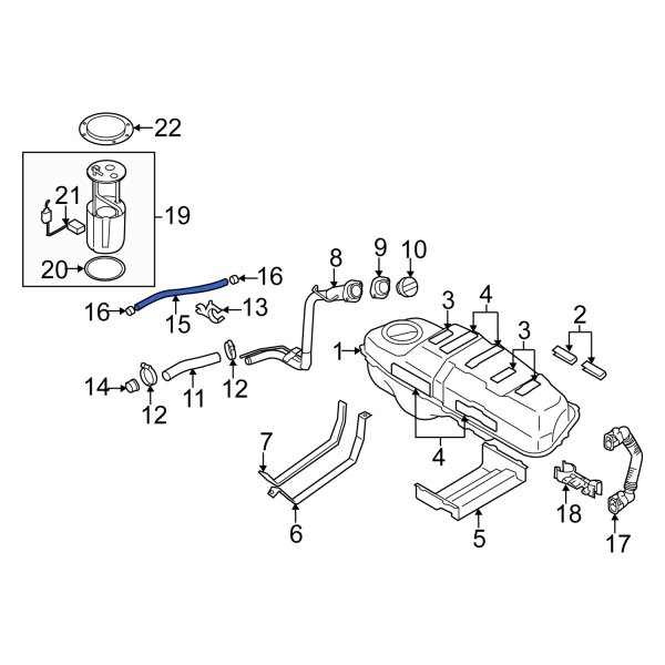 Fuel Tank Vent Hose