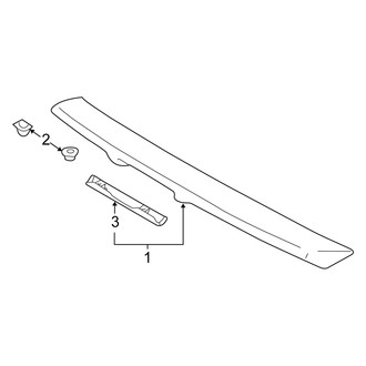 Suzuki OE - Trunk Lid - Spoiler (LE / LE Anniversary Edition / Sport GTS / Sport S / Sport SE)