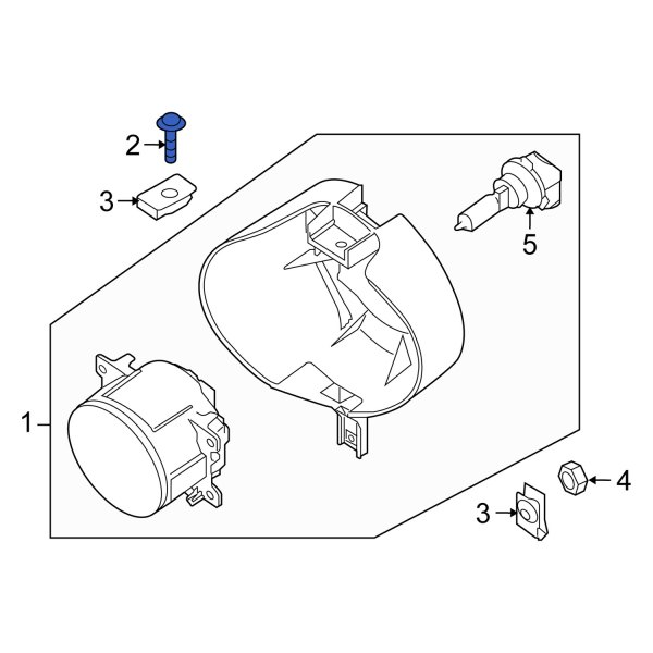 Fog Light Bolt