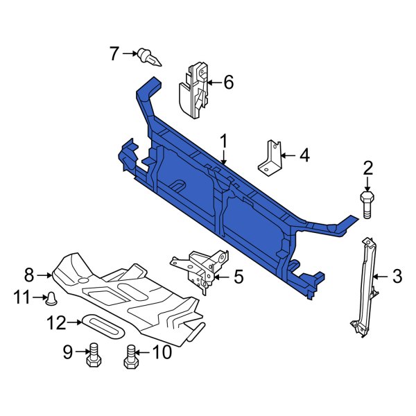 Radiator Support Panel