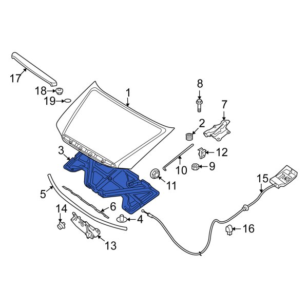 Hood Insulation Pad