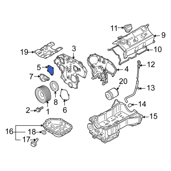 Engine Timing Cover