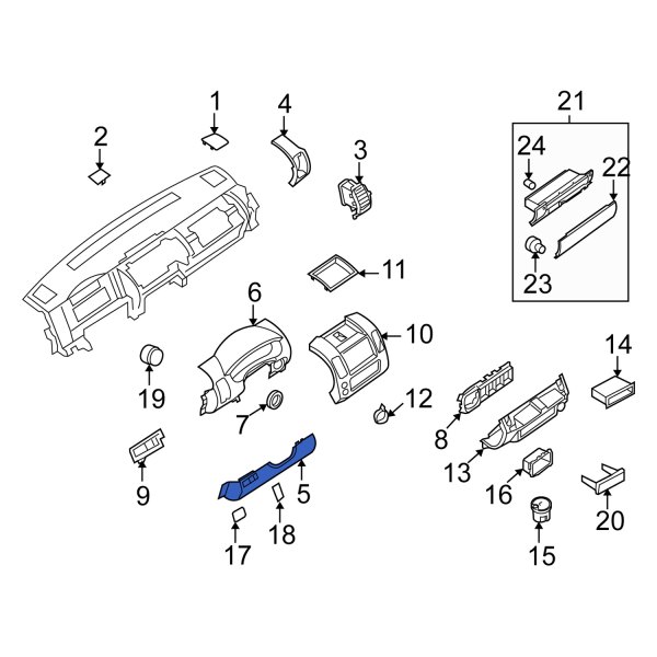 Instrument Panel Cover