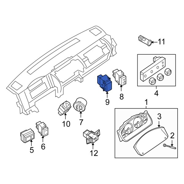 Traction Control Switch