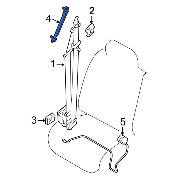 Seat Belt Height Adjuster