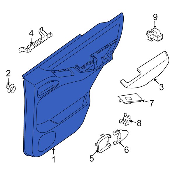 Door Interior Trim Panel