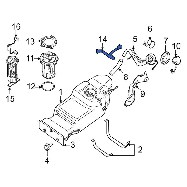 Fuel Tank Vent Hose