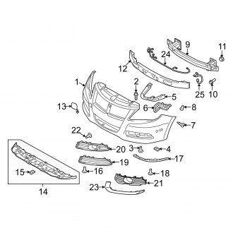 2011 Suzuki Kizashi OEM Bumpers | Front & Rear — CARiD.com