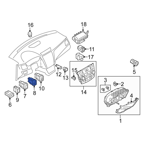 Traction Control Switch