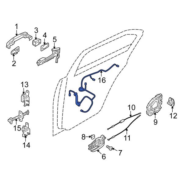 Door Wiring Harness