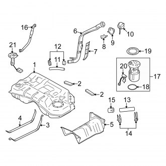 2010 Suzuki Kizashi Fuel Tanks & Parts — CARiD.com