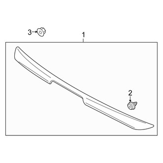 Suzuki OE - Trunk Lid - Spoiler