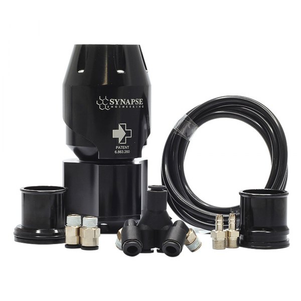 Synapse Engineering® - Black Synchronic Blow Off Valve Kit