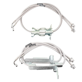 Synergy Manufacturing® - Front and Rear Brake Line Complete Kit