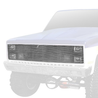 T-Rex® 20010 - 1-Pc Phantom Style Polished Horizontal Billet Main Grille