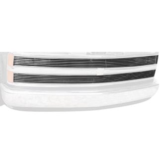 T-Rex® 20025 - 2-Pc Phantom Style Polished Horizontal Billet Main Grille