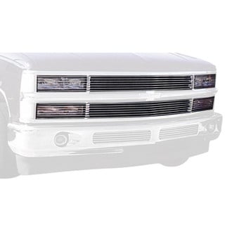 T-Rex® - 2-Pc Phantom Style Polished Horizontal Billet Main Grille