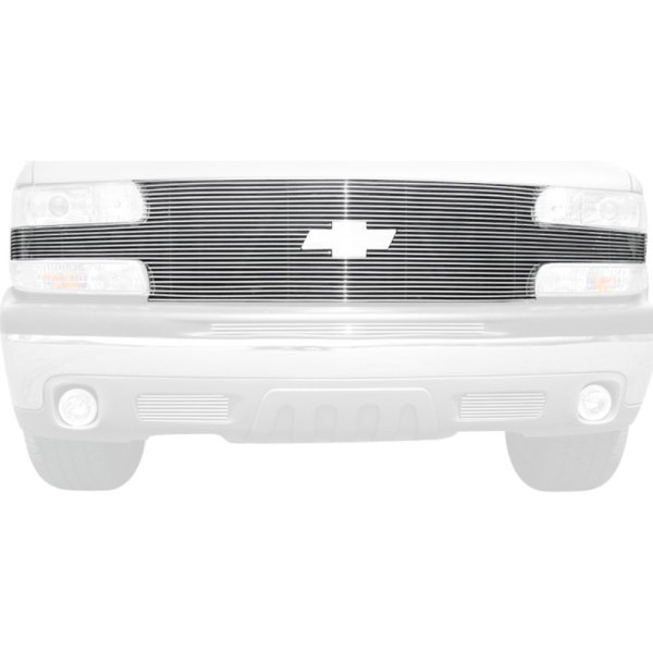 T-Rex® - 1-Pc "Full Face" Polished Horizontal Billet Main Grille