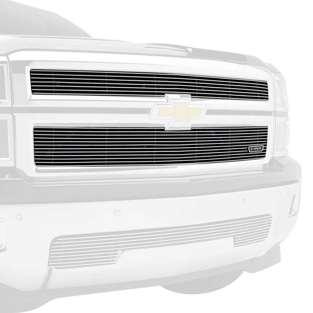 T-Rex® 20121 - 2-Pc High Polished Horizontal Billet Main Grille