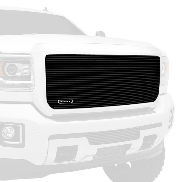 T-Rex® - 1-Pc Black Powder Coated Horizontal Billet Main Grille