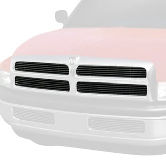 T-Rex® 20450 - 4-Pc 4-Pc Look High Polished Horizontal Billet Main Grille