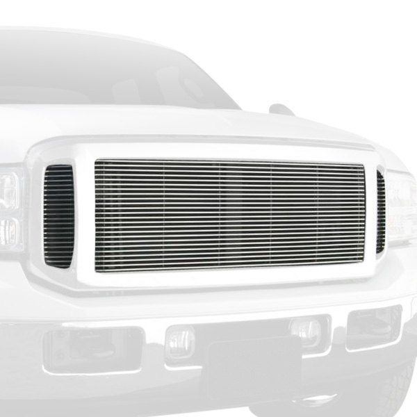 T-Rex® - 3-Pc Look Polished Horizontal Billet Main Grille