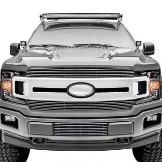 2018 Ford F-150 Custom Grilles - Billet, Mesh, LED, Chrome, Black